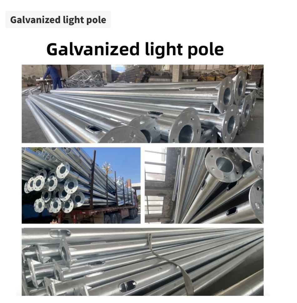 A-arm light pole