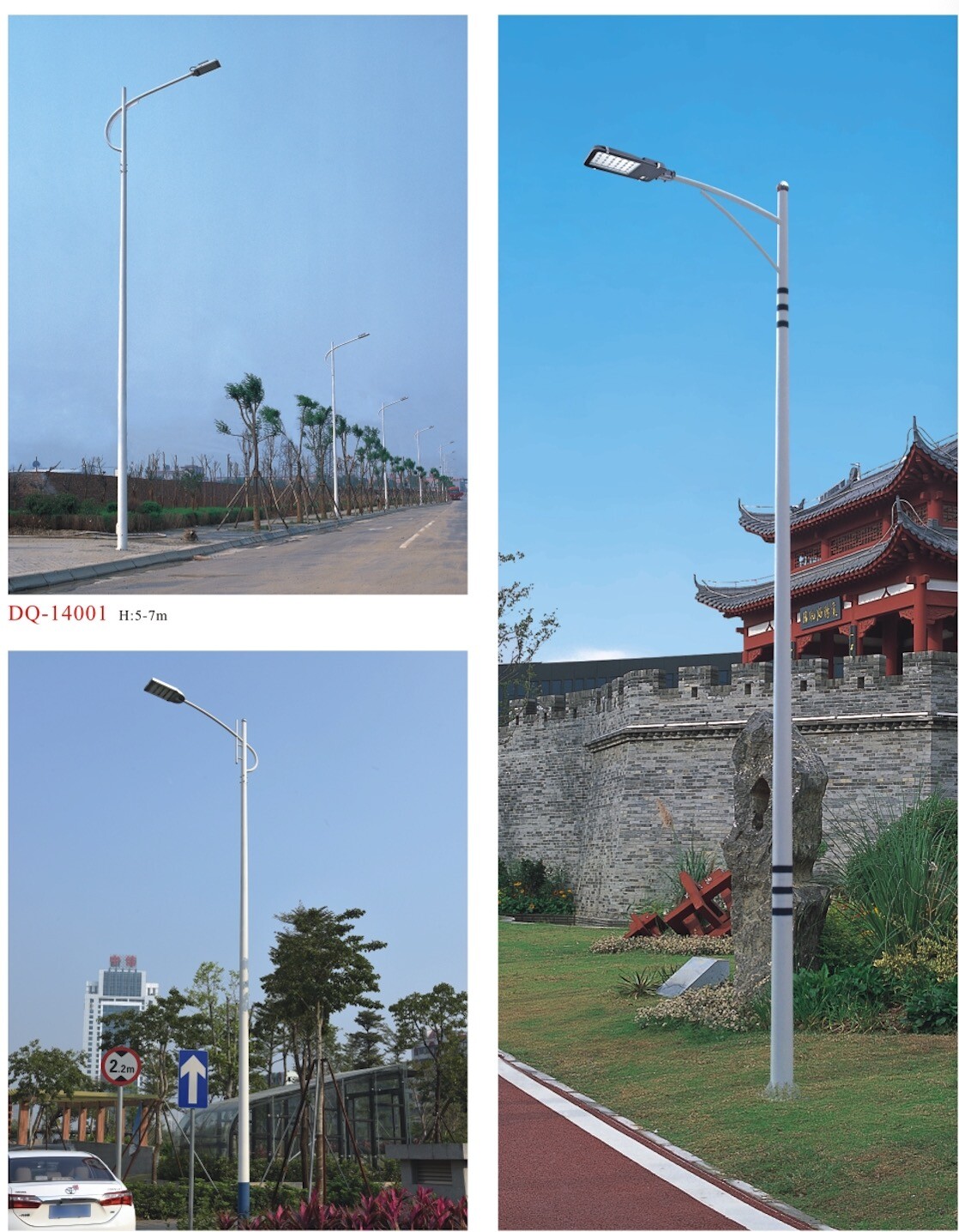 A-arm light pole