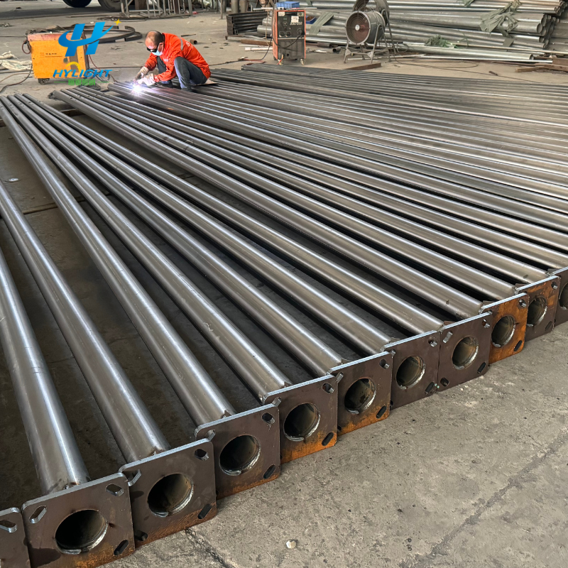 5-12m Black Pole for Street Light