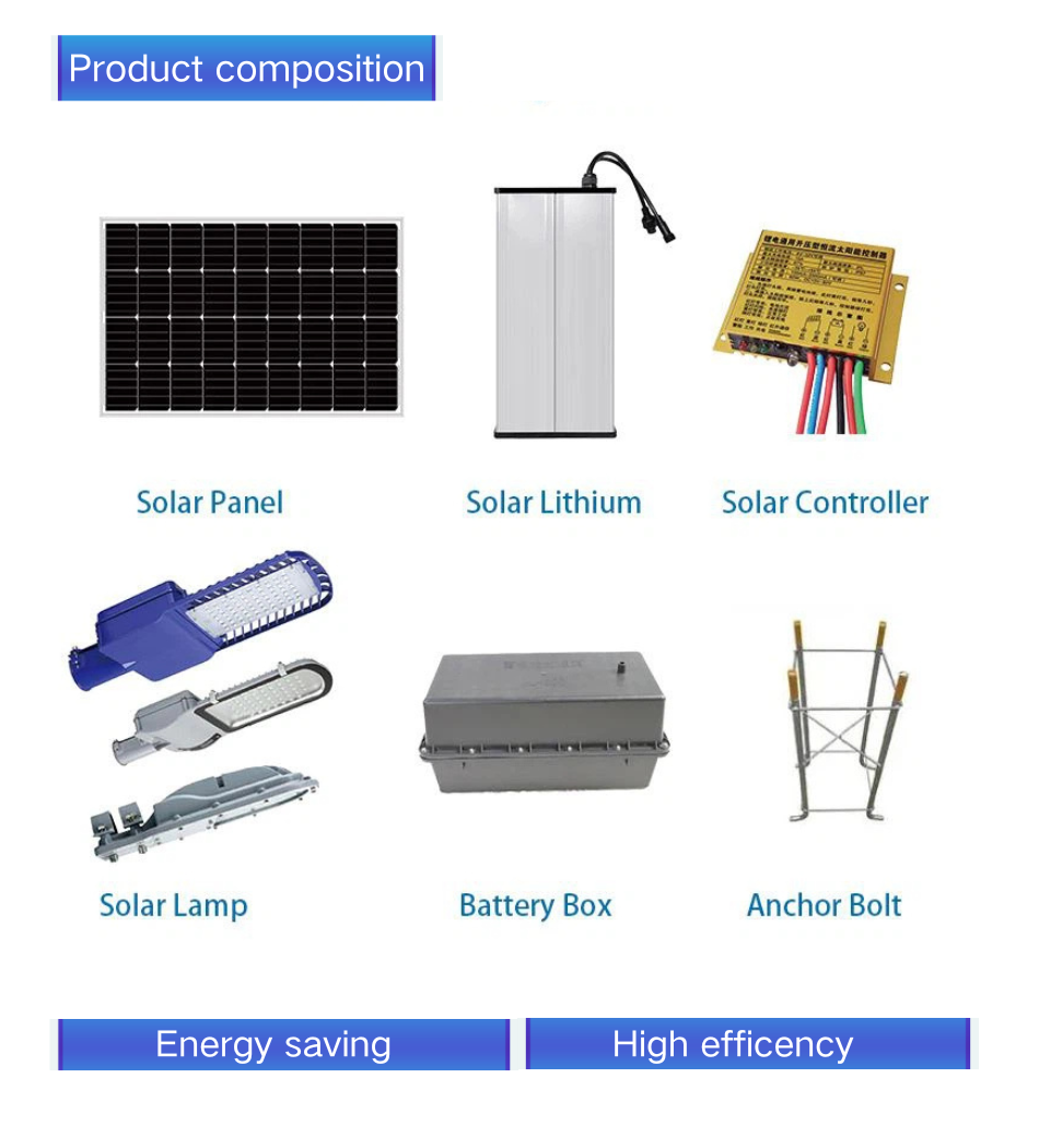 China manufacturer Outdoor IP66 waterproof Solar Street Light