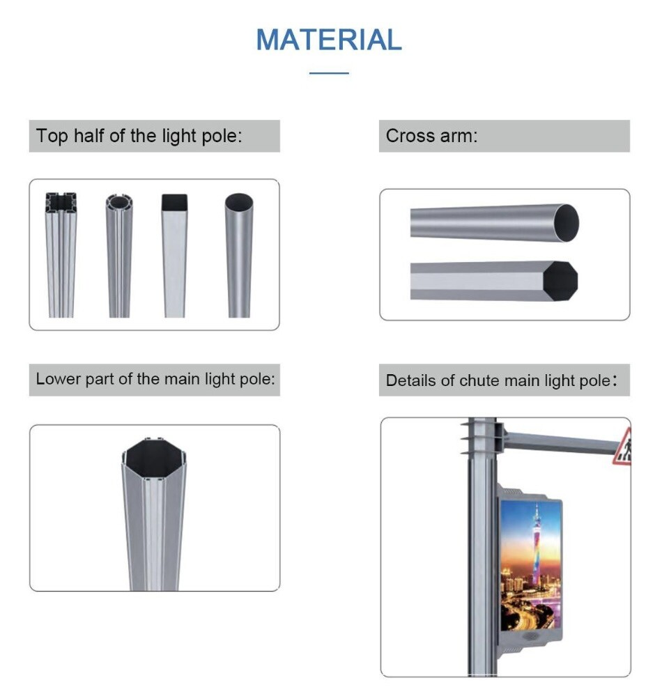 integrated light pole