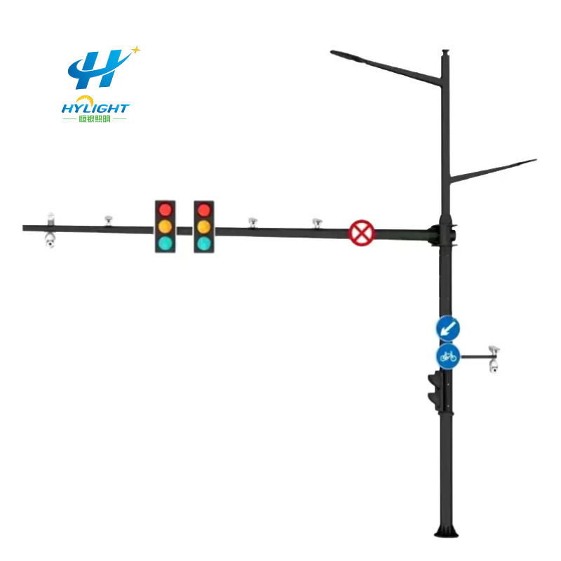 integrated light  pole