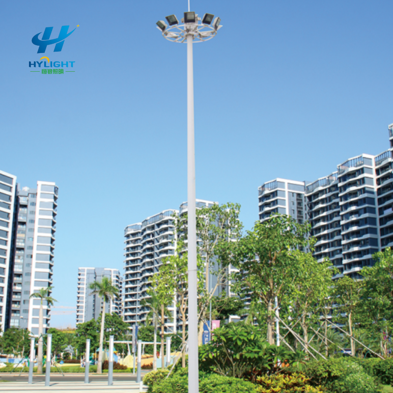 Manufacturer steel Q235 20m High Mast Light pole