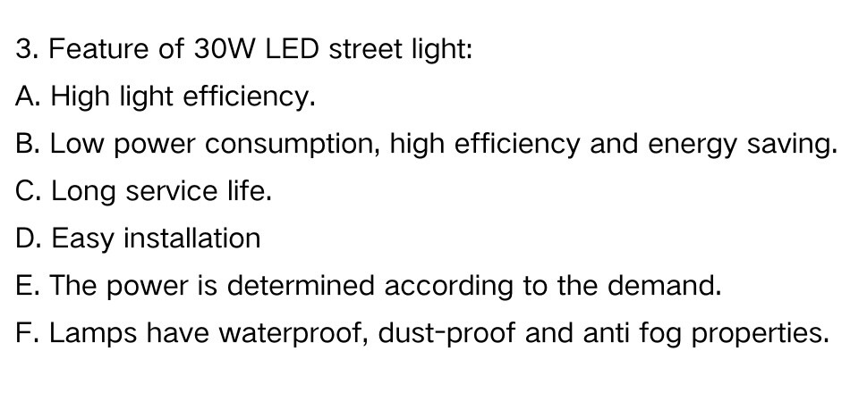 120w Led Street Light