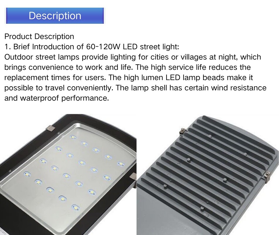 120w Led Street Light
