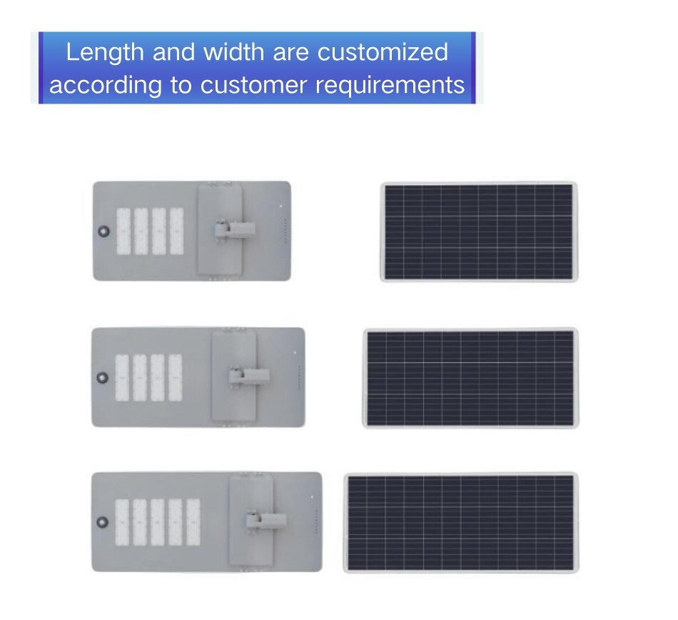 Outdoor Integrated 30W-200W Solar Street Light