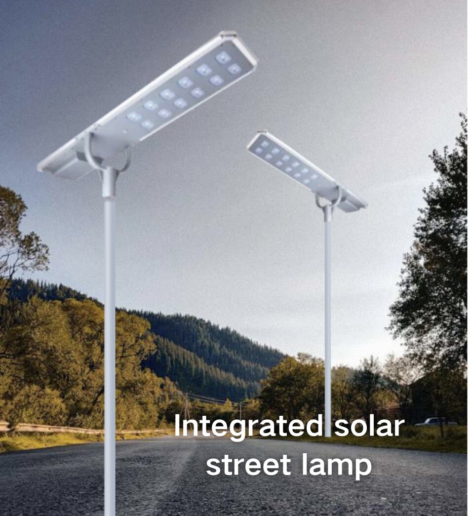 IP67 Waterproof Long - Lasting Aluminum Alloy 120W Integrated Solar Street Light