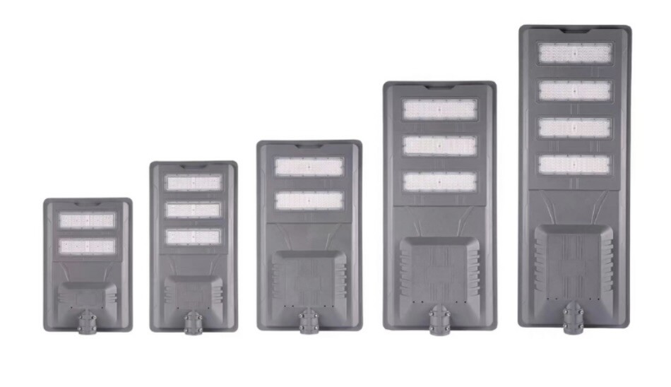 Integrated Solar Street Light for Outdoor Illumination