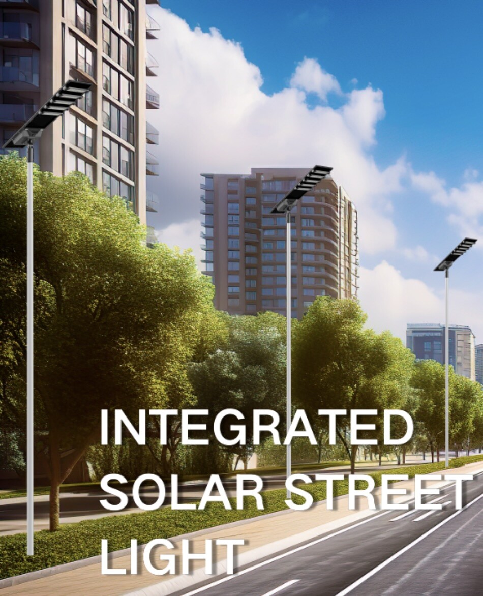 High Quality Integrated All in One Led Solar Street Light