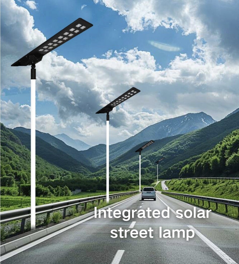 30w All in One Solar Powered Led Street Light