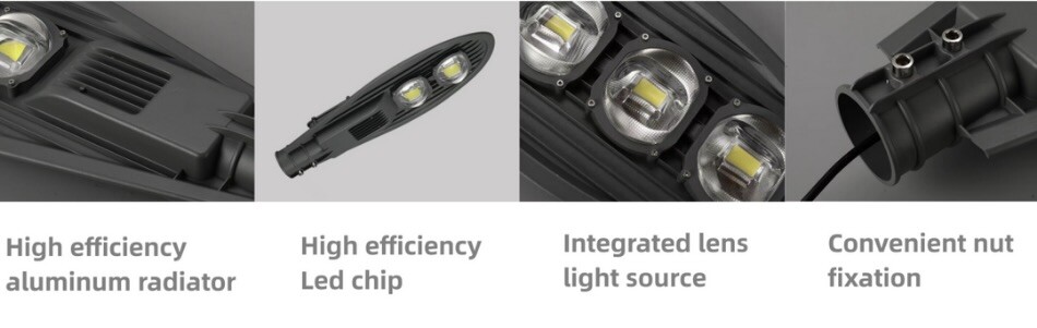 Promotion Outdoor LED Street Light IP66 with Round Tennis Twin Lamps