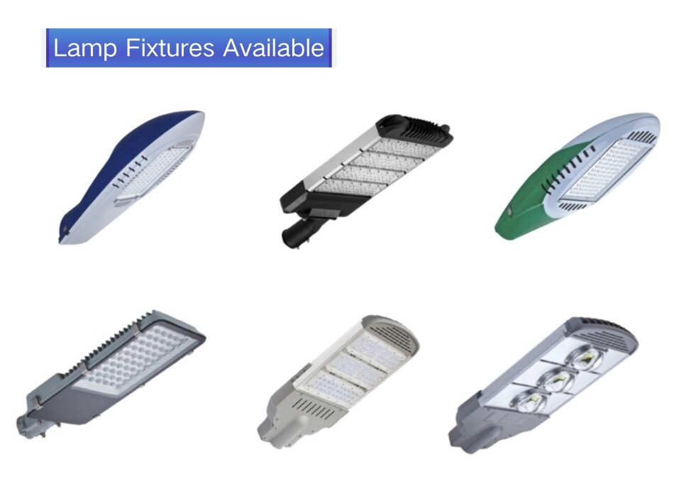 120W All in two solar street light with lithium battery