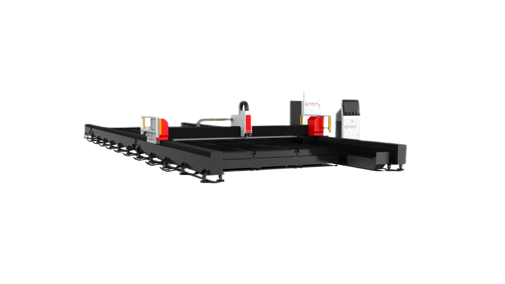 Large format ground track machine