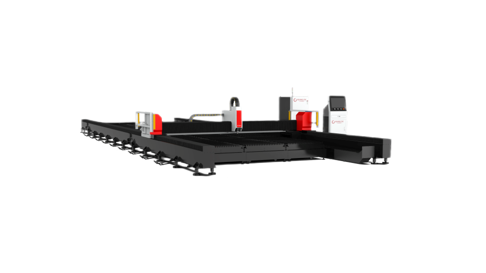 Large format ground track machine