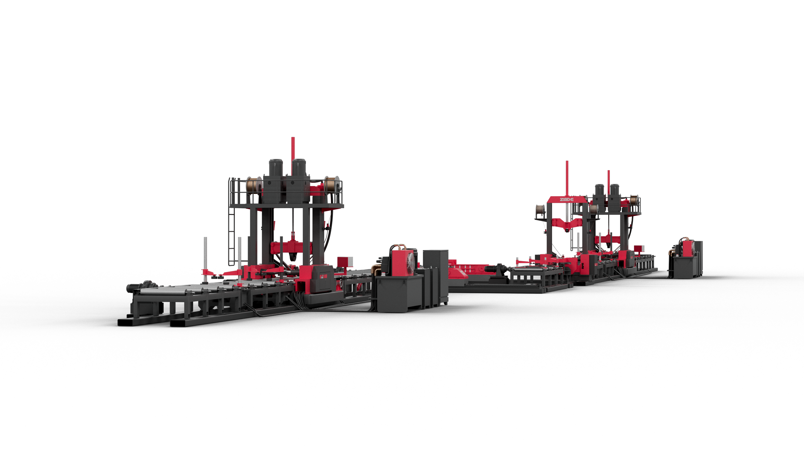 Dây Chuyền Sản Xuất Bán Tự Động H-Beam RockMaster Dây Chuyền Sản Xuất Bán Tự Động H-Beam RockMaster