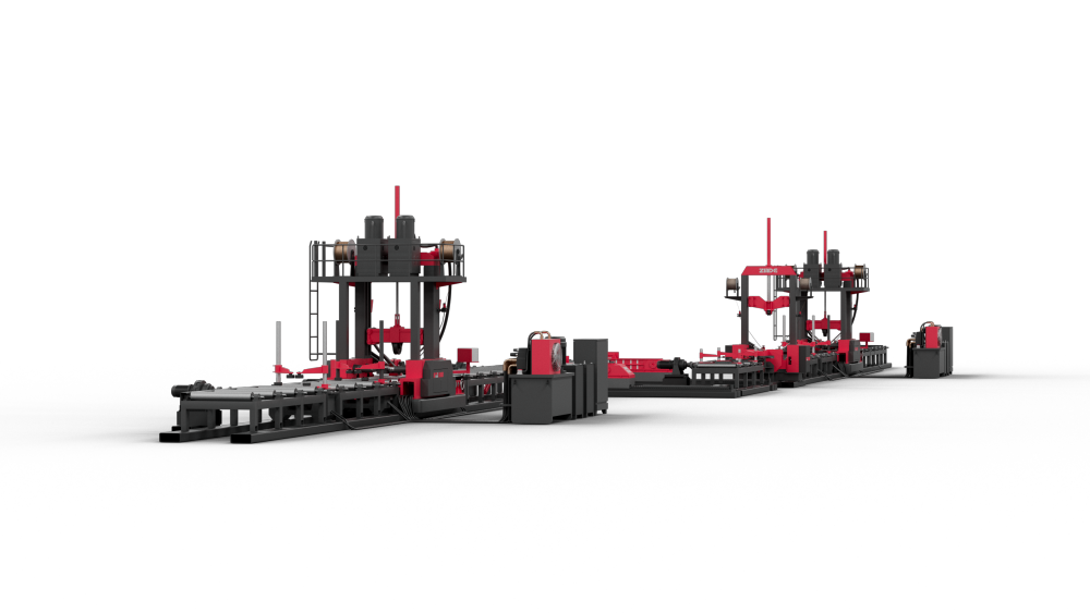 Dây Chuyền Sản Xuất Bán Tự Động H-Beam RockMaster