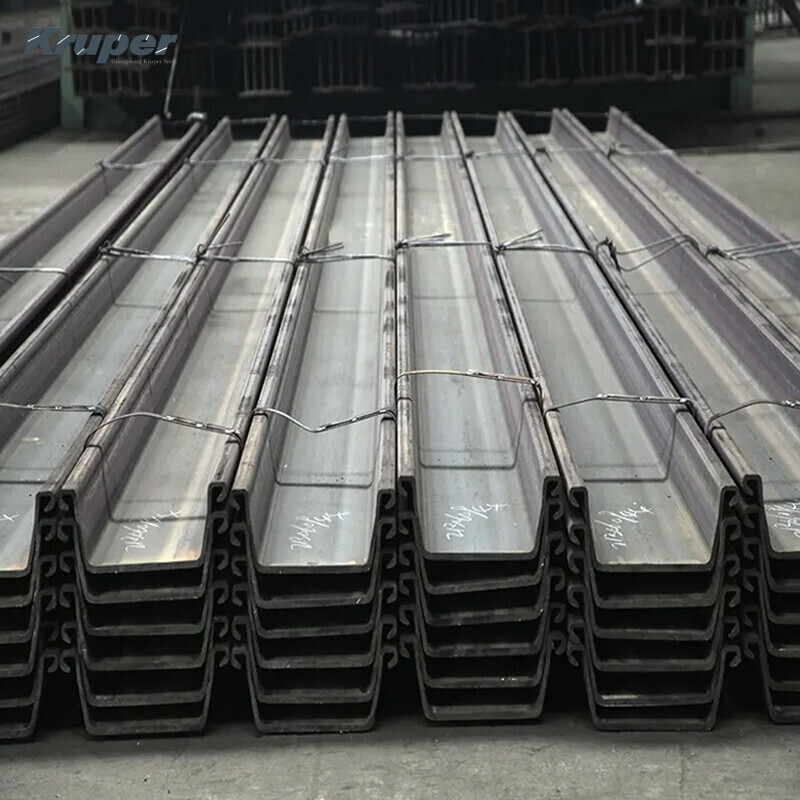 A53 Gr.A A656 Gr.50 U-Shaped Steel Sheet Pile