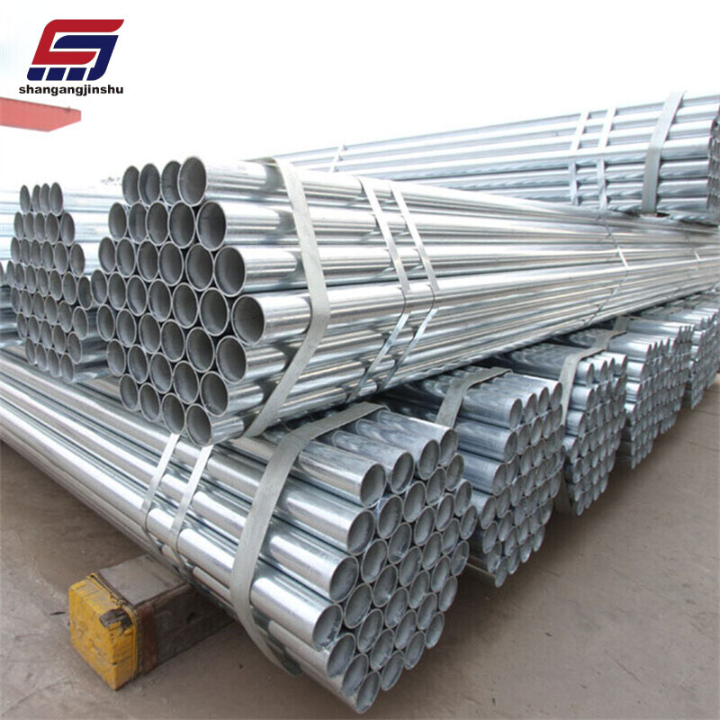  ST37-2 Galvanized Steel Round Pipe