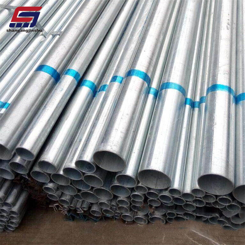  ST37-2 Galvanized Steel Round Pipe
