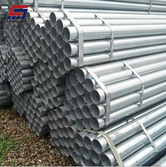 Q235 Galvanized Steel Round Pipe