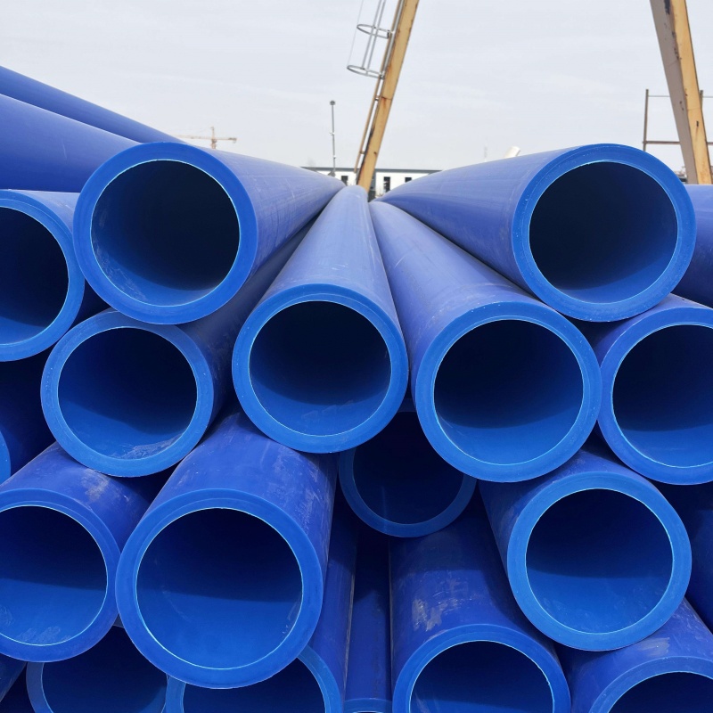 Pure blue water pressure PE pipe Pure blue water pressure PE pipe