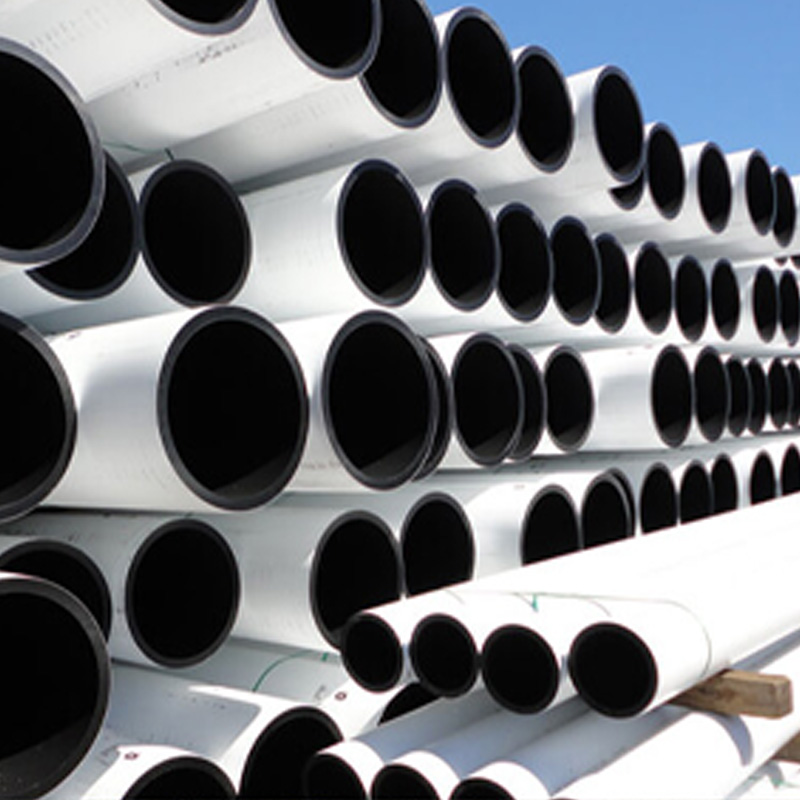 HDPE White Co-Extruded Pipe