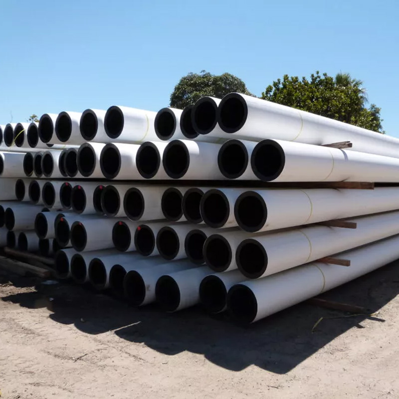 HDPE White Co-Extruded Pipe