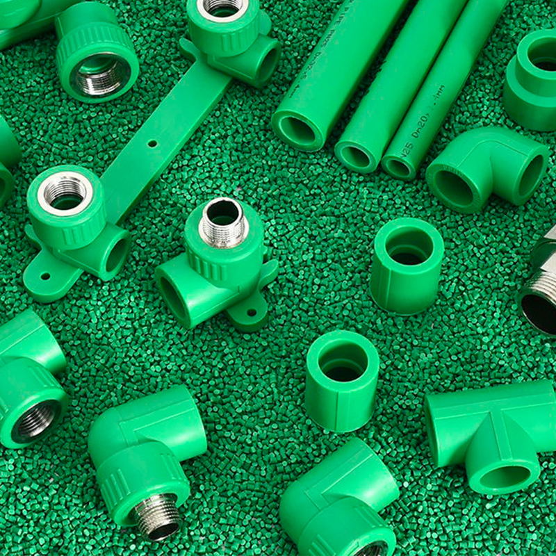 PPR pipes with fittings