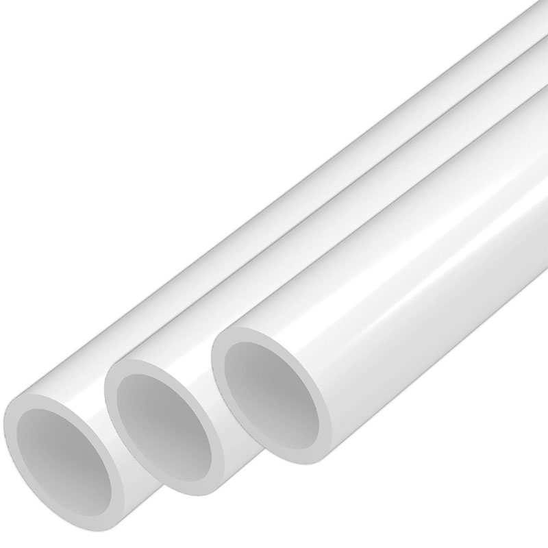 PVC pipes for chemical industry products