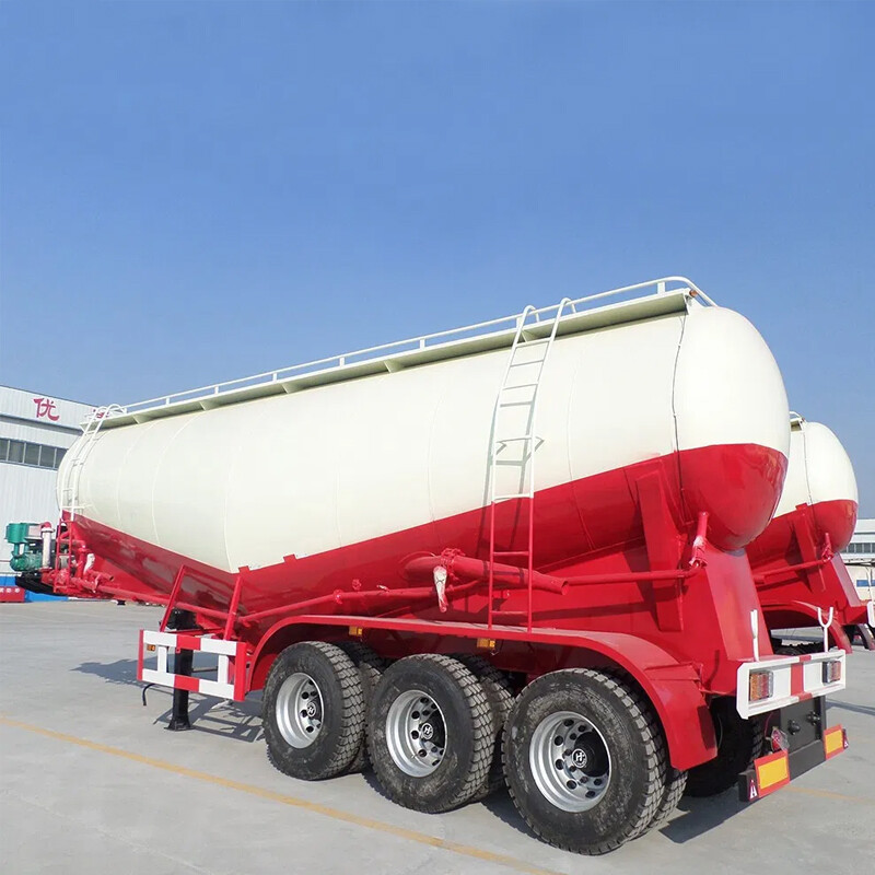 26CBM 3 Axle Bulk Powder Tanker Semi Trailer