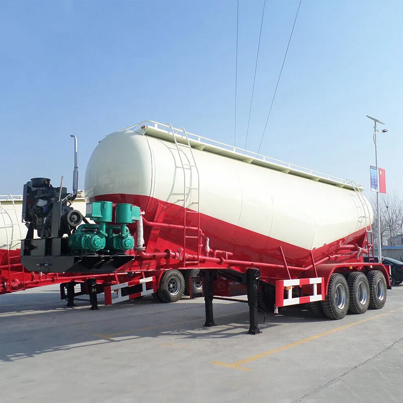 26CBM 3 Axle Bulk Powder Tanker Semi Trailer
