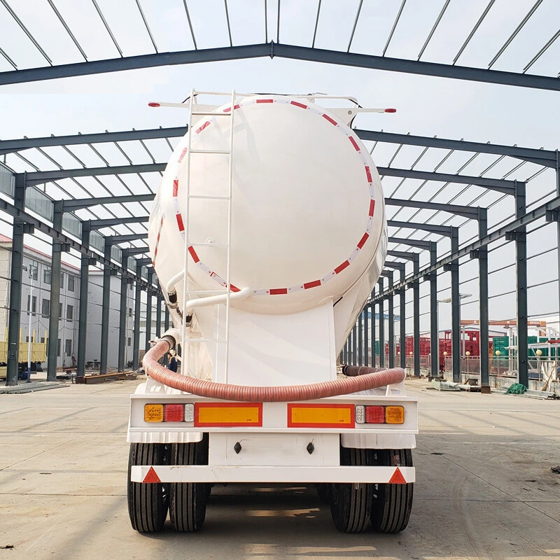 60 Tons 4 Axle Dry Bulk Cement Tanker Trailer