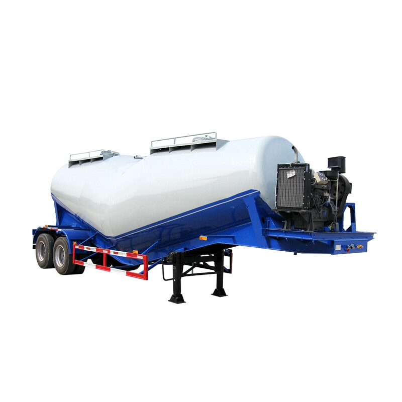 50 Cubic Meters Wheat Flour Silo Trailer
