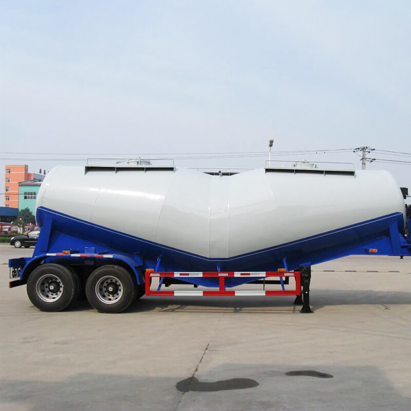 50 Cubic Meters Wheat Flour Silo Trailer