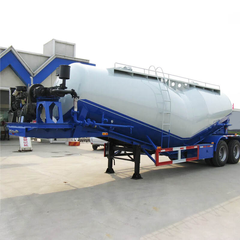 50 Cubic Meters Wheat Flour Silo Trailer