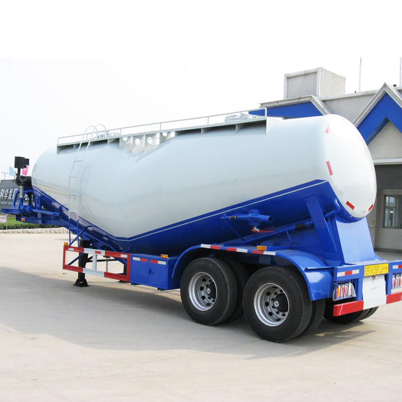50 Cubic Meters Wheat Flour Silo Trailer