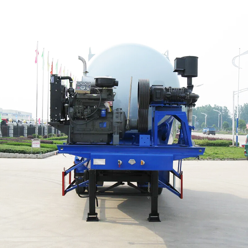 50 Cubic Meters Wheat Flour Silo Trailer