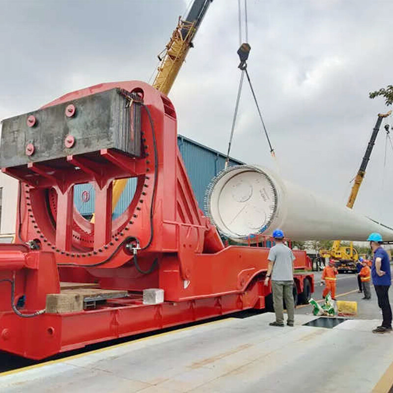 8 Axle Extendable Wind Blade Transport Trailer