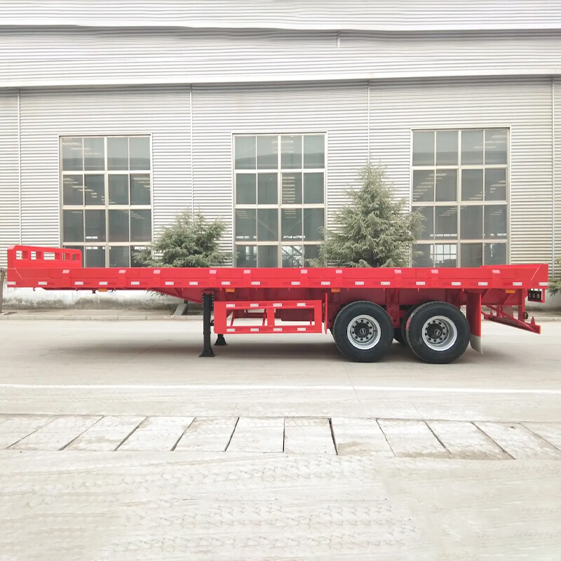 2 Axles 35T Flatbed Container