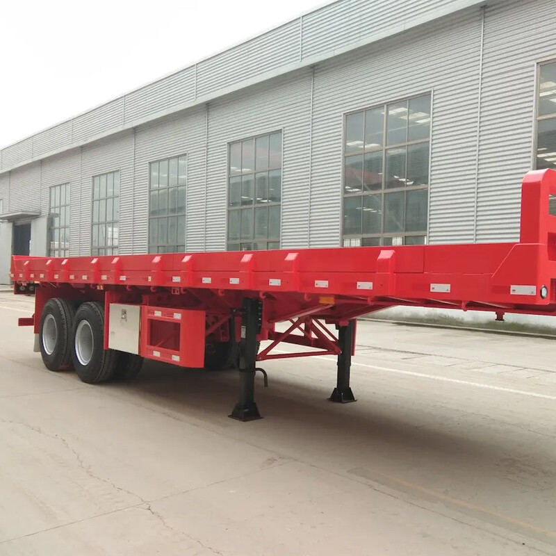 2 Axles 35T Flatbed Container