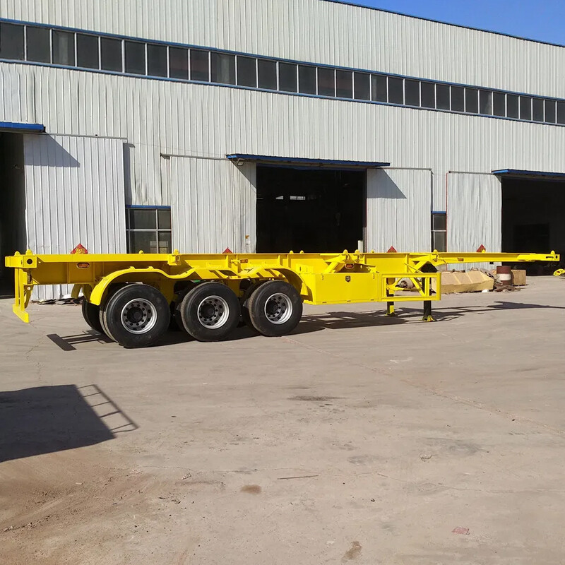 3 Axles 20ft Container Chassis