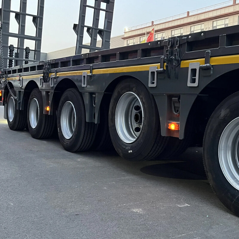 5 Axles Lowbed Trailer