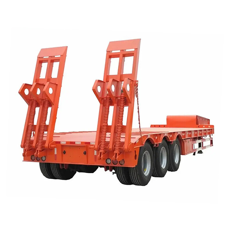 3 Axle 50 Ton Lowbed Semi-Trailer