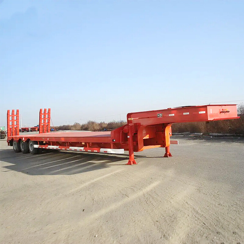 3 Axle 50 Ton Lowbed Semi-Trailer