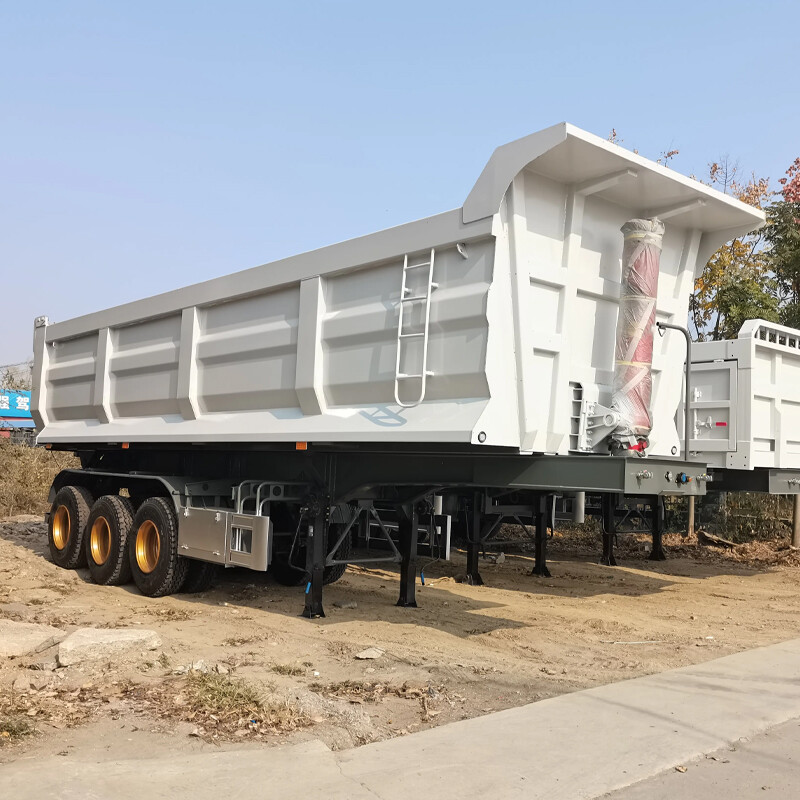 3 Axle U Type Tipper Trailer
