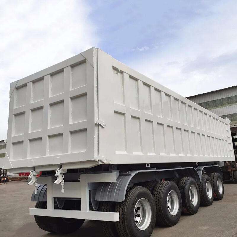 5 Axles U Shape Tipper Trailer