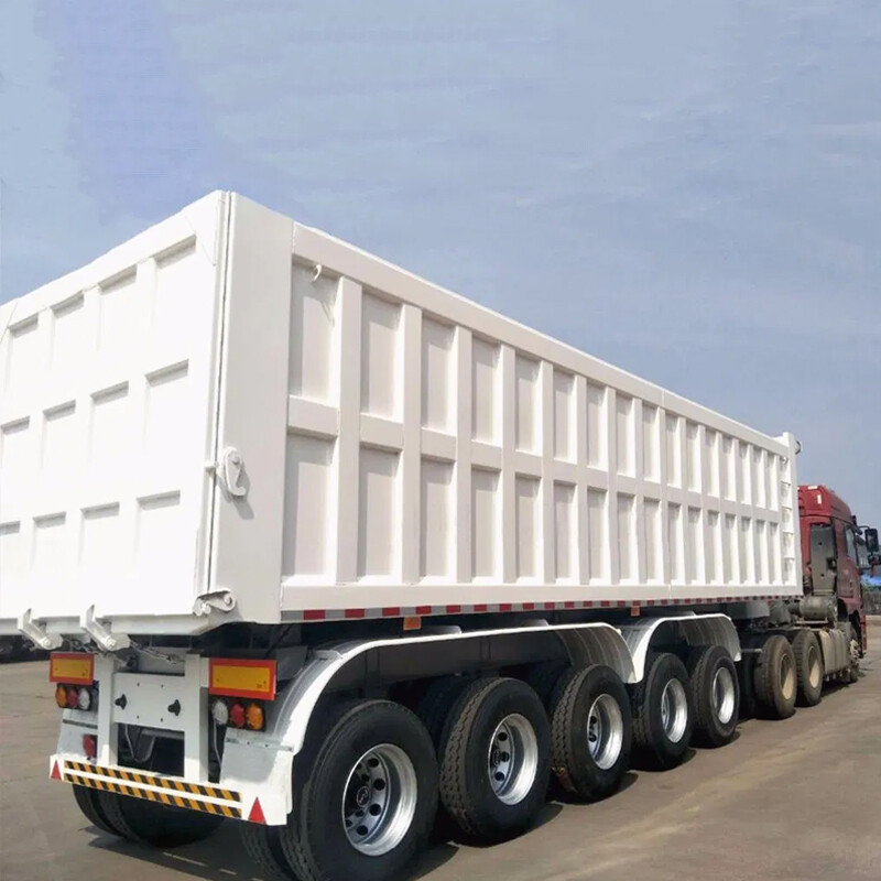 5 Axles U Shape Tipper Trailer
