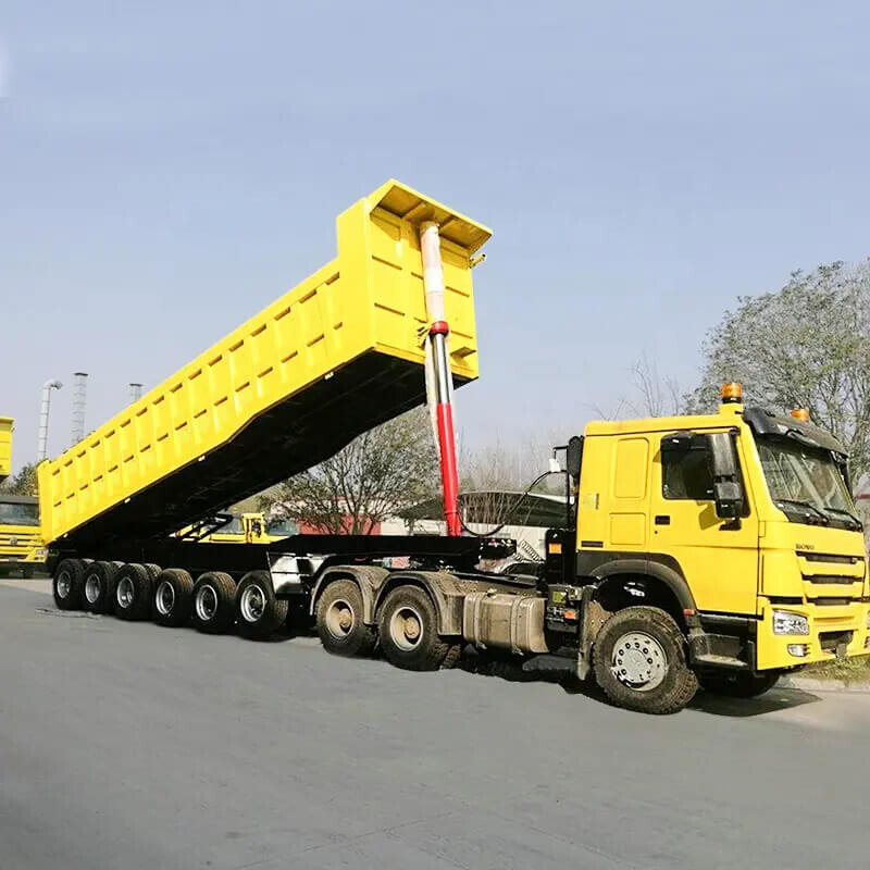 6 Axles Tipper Trailer