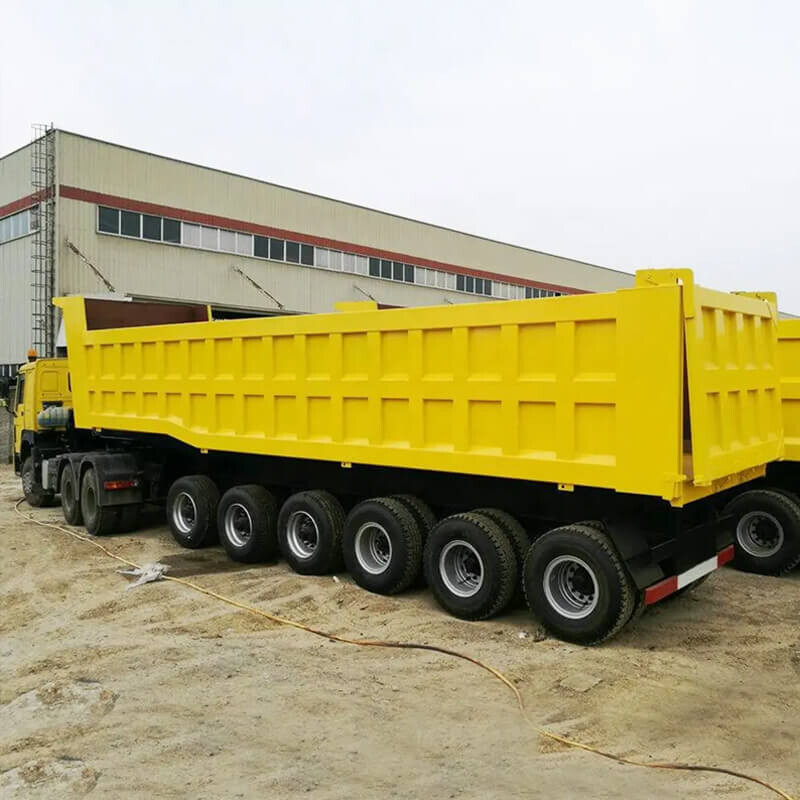 6 Axles Tipper Trailer