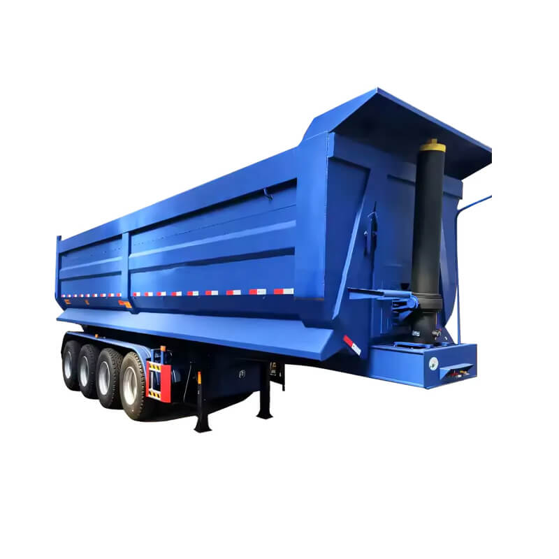 4 Axles U Shape Tipper Trailer
